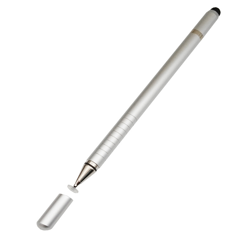 Factory wholesale disc signature three touch screen capacitive pen for Huawei IPAD student handwriting capacitive pen