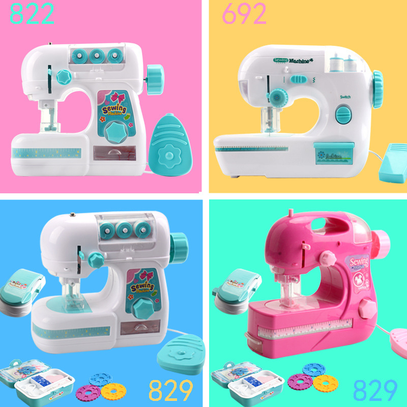 Tongzhe girl electric sewing machine small household appliances toys children's play house set toys wholesale dropshipping