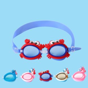Spot wholesale children's swimming goggles waterproof anti-fog HD learning swimming glasses cute cartoon mirror with adjustable Special