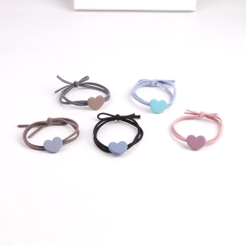 New small fresh head rope female Net red explosion hair ring Korea Dongdaemun love headwear creative factory outlet