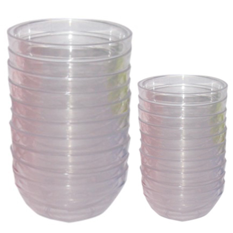 Manufacturers sell transparent plastic mask Bowl beauty mask bowl essential oil plastic bowl mask tools a large number of in stock