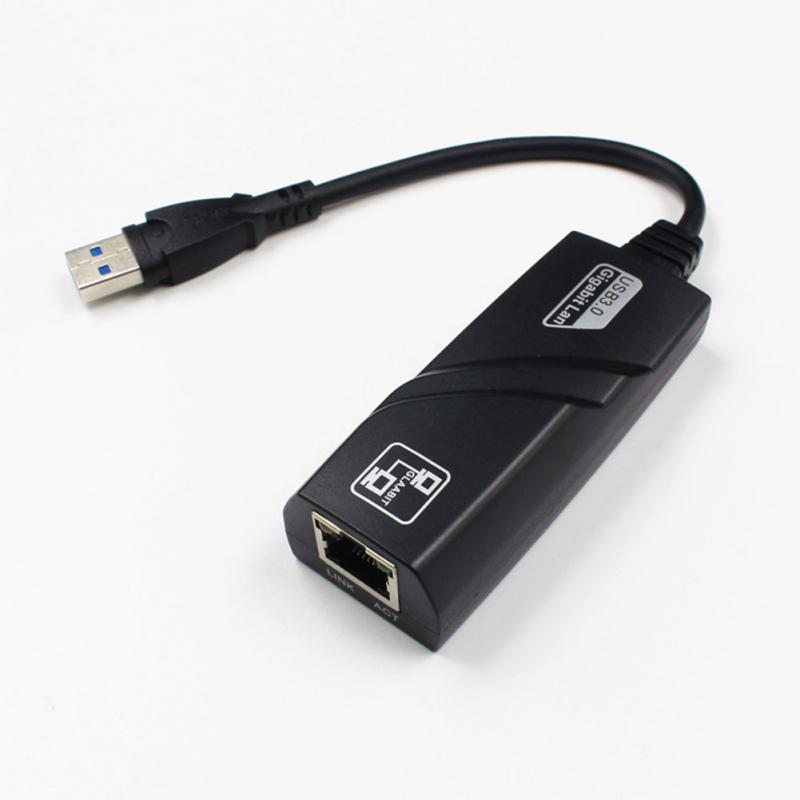 USB3.0 external Gigabit network card transfer RJ45 1000m high-speed gigabit drive-free connection rj45 wired network card