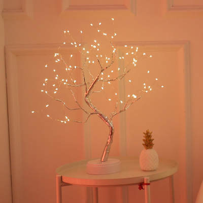 Cross-border new creative led Christmas lights Pearl tree lights stars tree lights gift decorative lights night light