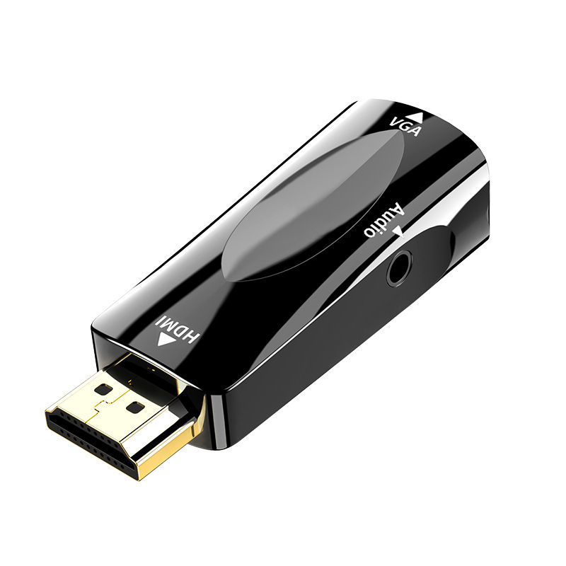 Hdmi から Vga アダプタコンバータコンピュータプロジェクター高解像度テレビ Hdmi から Vga ケーブルアダプタさまざまなデバイスに適した|undefined