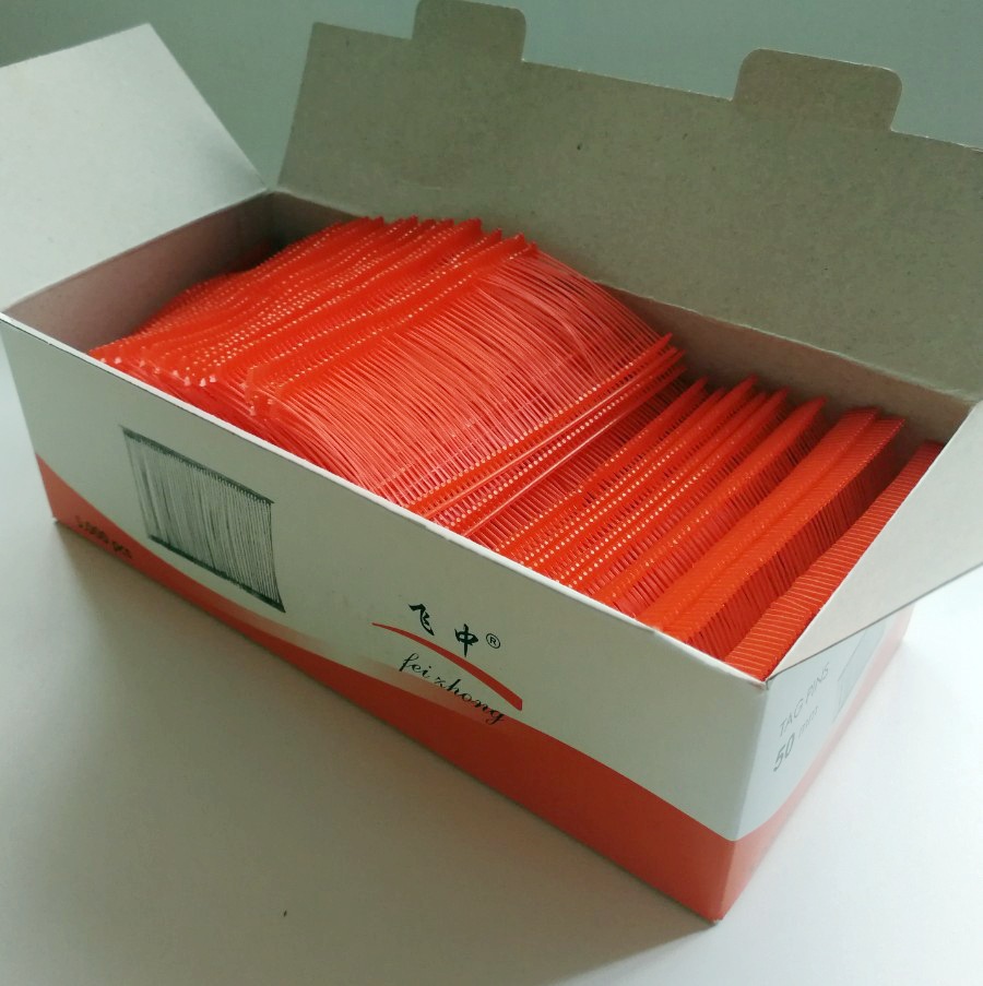 Wholesale high quality thick glue needle tag gun needle I-shaped glue needle plastic bullets fly in the brand thick glue needle 10 boxes postage