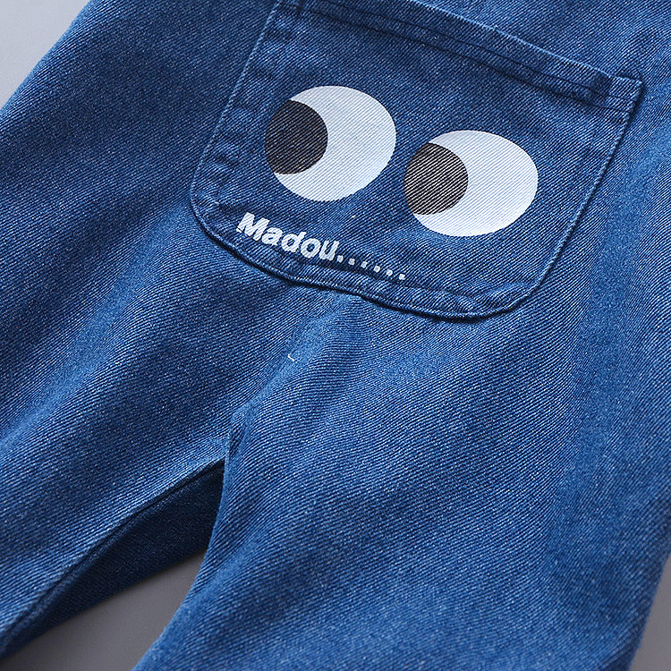 Children's Wear Boys' Strap Set Spring 2023 New Children's Lapel Sweatshirt Two-piece Korean Fashionable Clothes