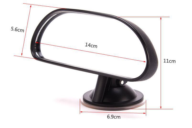 Large size car auxiliary mirror car baby mirror car baby Observation Mirror car mirror curved mirror