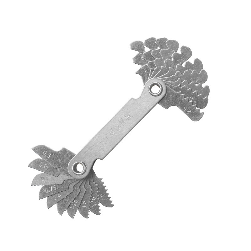 Metric/English/American One-piece Thread Template/Rib Template/Thread Gauge/Tooth Gauge 55 Degrees 60 Degrees