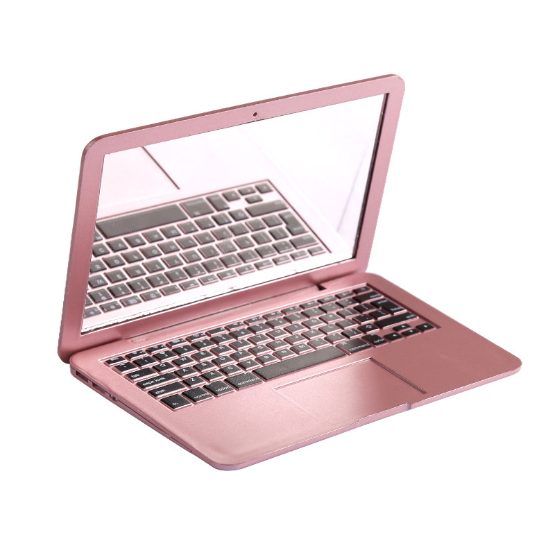 Simulation laptop styling makeup mirror personality portable mini makeup mirror air mirror