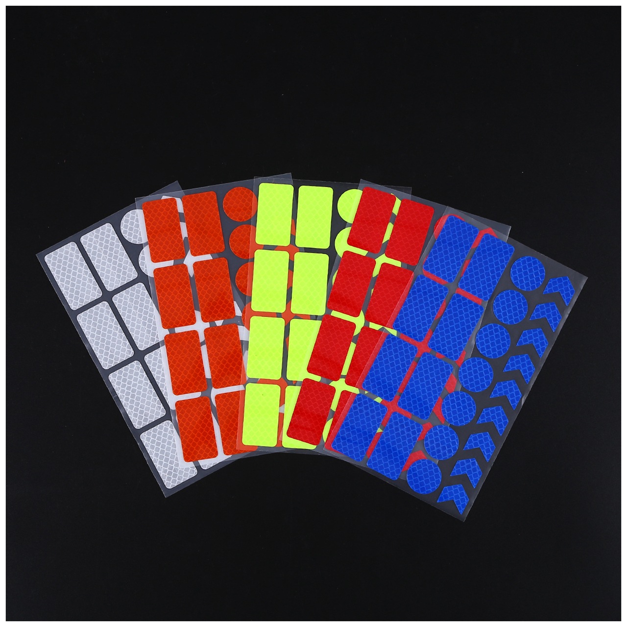 Manufacturers produce reflective strip PET reflective film car body stickers truck reflective stickers