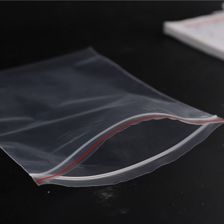Spot wholesale transparent plastic bag plastic food clothing storage packaging bag sealing bag sealing bag PE self-sealing bag