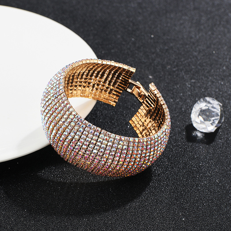 Foreign trade jewelry wholesale fashion personality European and American exaggerated bracelet temperament female popular jewelry bracelet B122