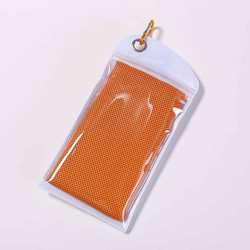 Cross-border hot sale summer cooling cold towel yoga fitness ice towel ice towel in stock can be customized logo