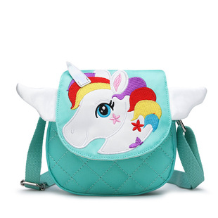 New Kindergarten Baby Crossbody Bag Cute Cartoon Unicorn Children's Bag Mini Crossbody Bag