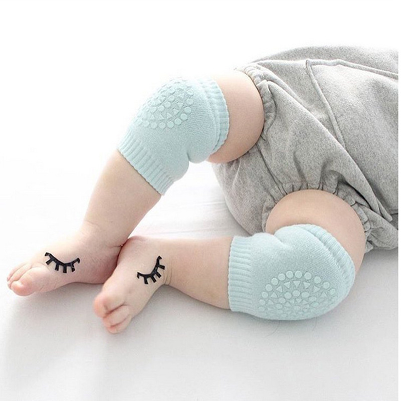 Korean version of Terry Children's knee pads elbow pads summer and autumn baby sleeves dispensing non-slip crawling children's clothing children's socks