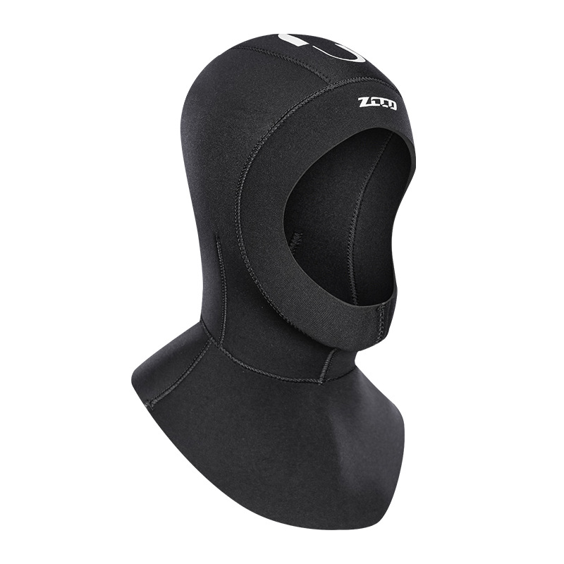 ZCCO warm diving Hood men and women 3MM snorkeling surfing sun protection diving swimming cap Winter Swimming Diving Cap