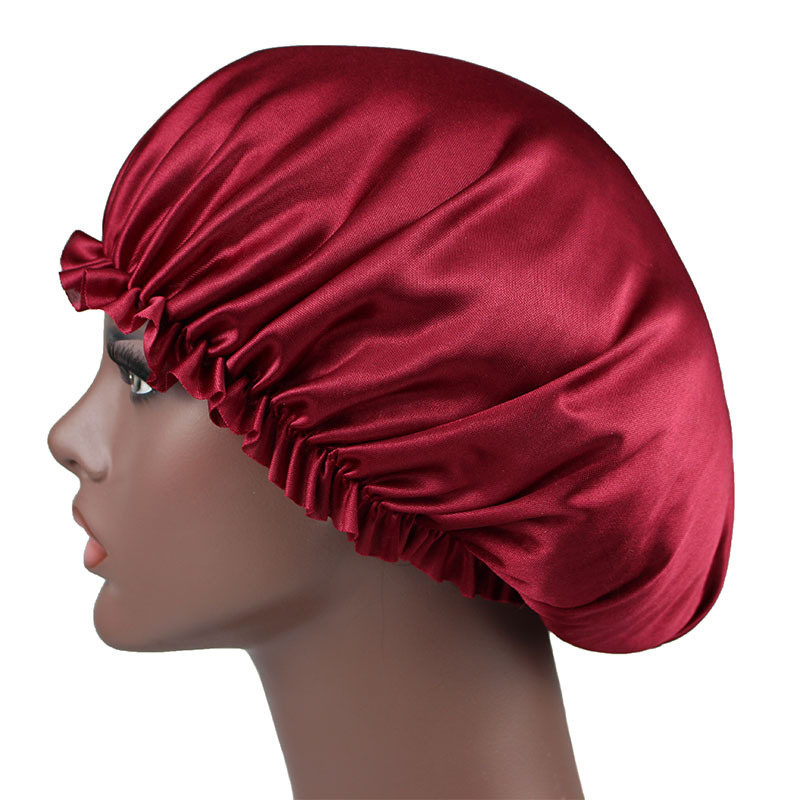 Special for cross-border supply explosion-proof silk lace nightcap chemotherapy cap hair care cap