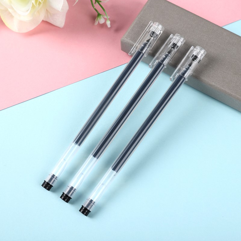 Large Capacity pen gel pen full needle head 0.5mm giant writing gel pen student examination pen signature pen office