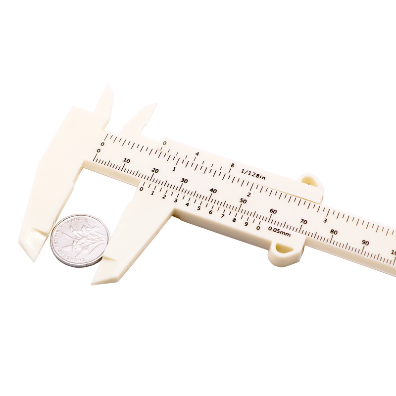 Embroidery eyebrow ruler auxiliary eyebrow tattoo design standard positioning vernier caliper lightweight convenient scale clear tattoo tool
