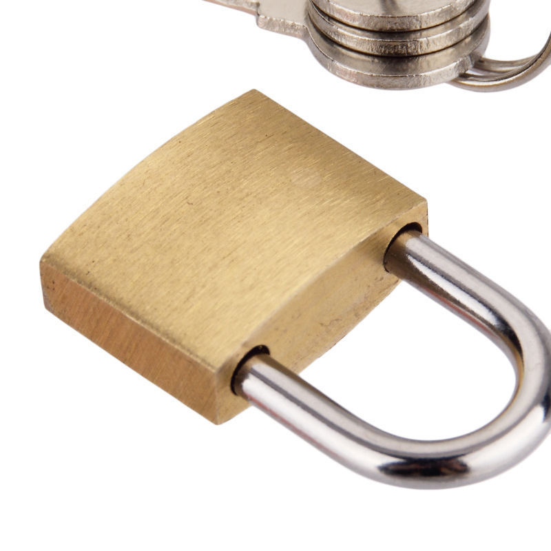 20MM small copper lock luggage bag padlock mailbox Machine box lock small lock can be opened