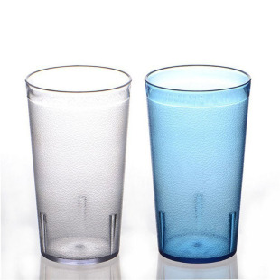 Factory wholesale plastic cup PC Beer Cup 400ml plastic AS frosted cup restaurant drinking cup