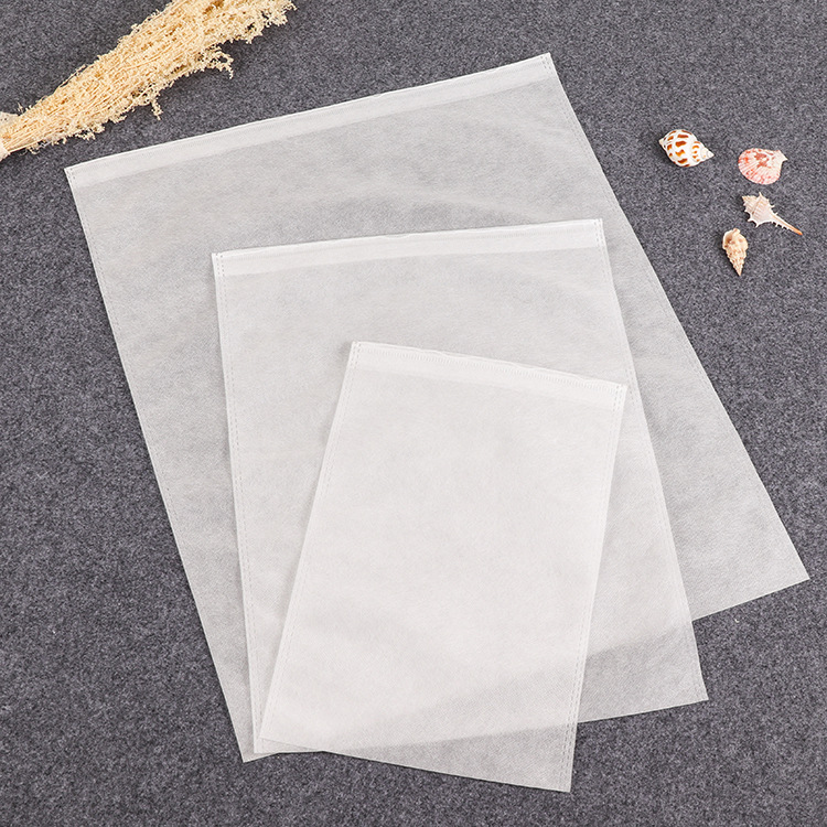 Non-woven fabric bundle bag disposable shoes bagging bag dustproof storage bag flat packaging bag