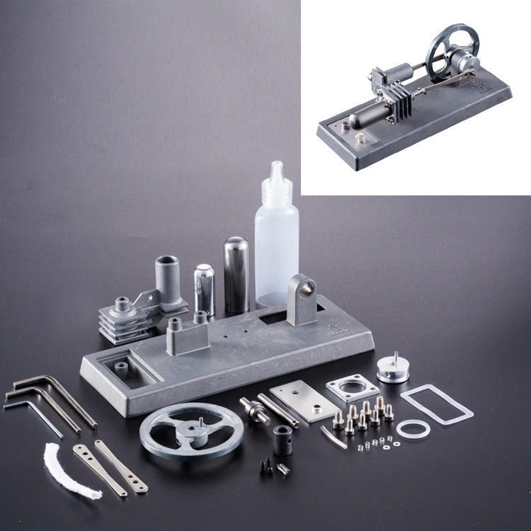 Qixing Stirling engine model assembled metal children's toy gift engine model DIY gift