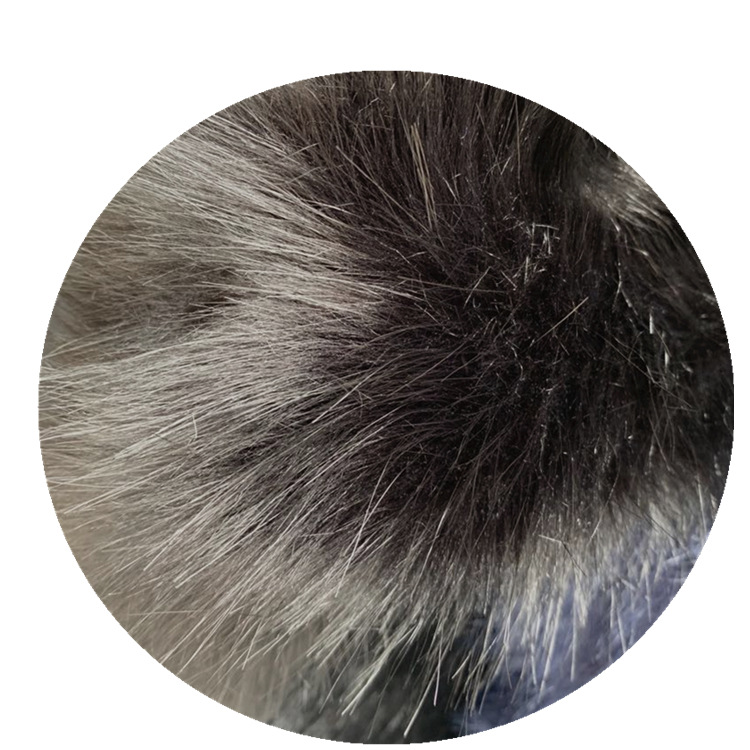 Artificial plush cloth high and low fur raccoon fur 6cm imitation fox fur fabric large fox fur