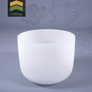 Factory Docking Healing Meditation Singing Bowl Quartz Arc Crystal Crucible Tibet Music Bowl Support Design