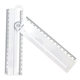 The multi-function ruler can replace the ruler, angle ruler, compasses, draw the thickness and font size of arc parallel line measurement