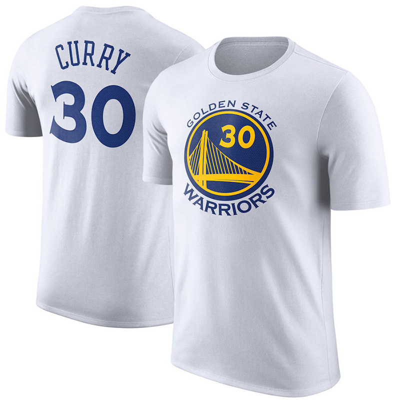 (Support customization) NBAT shirt Warrior Curry Thomson green basketball uniform short sleeve sports quick-dry T-shirt men