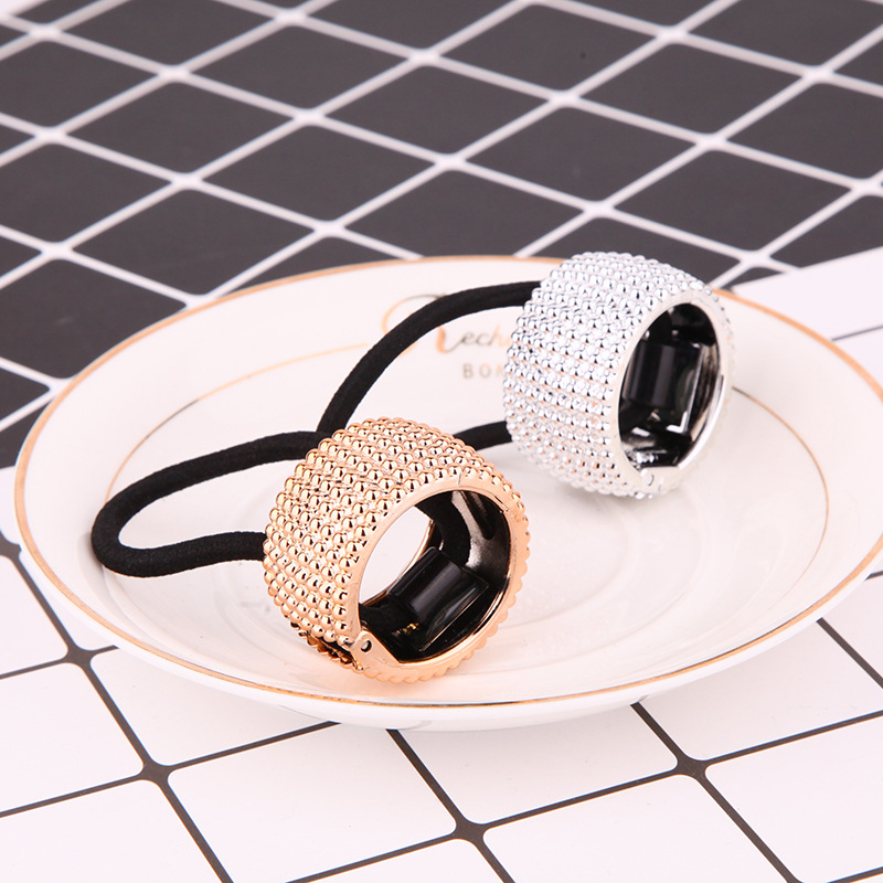 Cross-border exclusive for Europe and the United States exaggerated Joker ponytail buckle spring clip hair tie hair European and American hair tie hair accessories