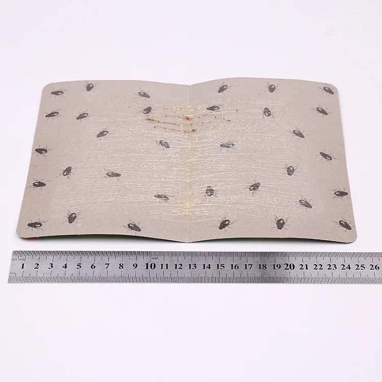Factory Direct Sales, Export, Cross-Border Powerful Fly Stickers, Fly Boards, Fly Killing Paper, Fly Paper Wholesale