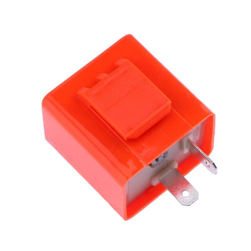 Applicable motorcycle turn signal 2PIN adjustable speed electronic flash Relay 2p Flasher Relay
