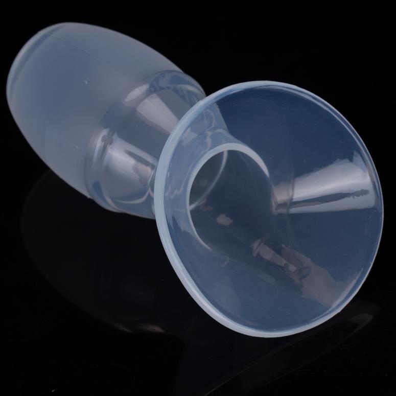 Breast milk collection leakage milk collector silicone simple manual breast pump with lid unpackaged breast pump