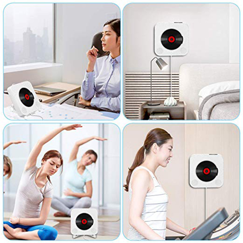 Cross-border Direct Supply New Second-generation Wall-mounted CD Player Bluetooth English Home Portable Album CD Player