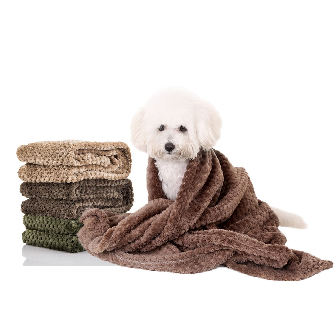 Pet blanket factory direct dog blanket super soft warm flannel kennel mat cat dog blanket wholesale