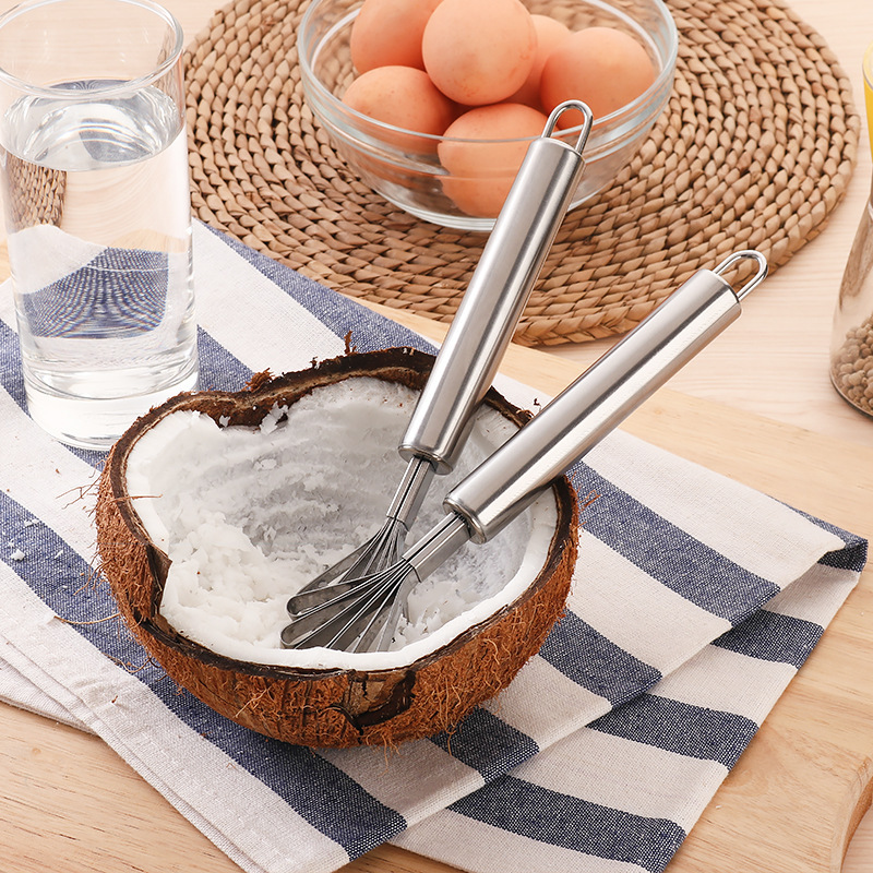 Round handle coconut Planer stainless steel fish scale Planer kitchen gadget coconut grater