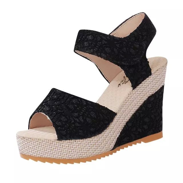 Wedge lace women's Sandals Sandals casual height increasing lightweight summer Sandals women buy Sandals women African