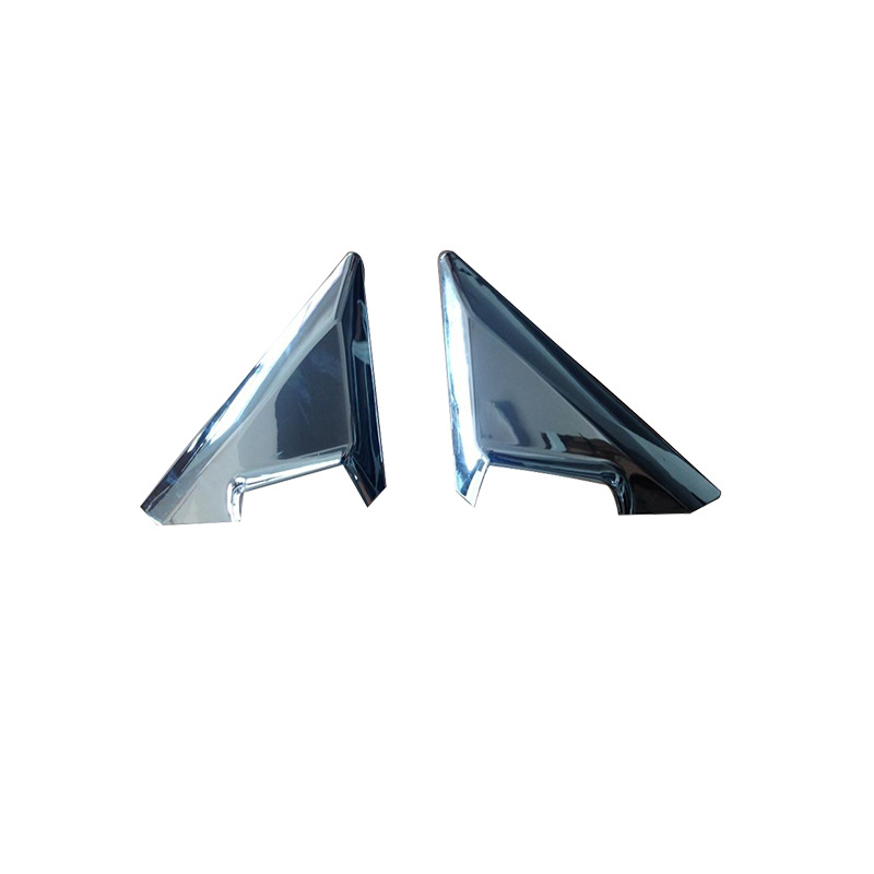 17 Qijun front triangle trim panel outer front triangle modified bright strip for Nissan 14 new Qijun A- pillar triangle Y