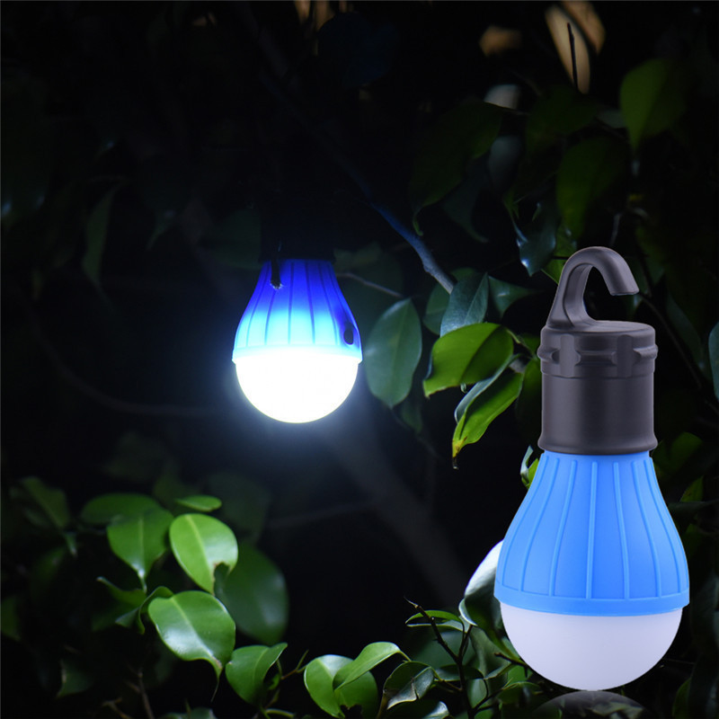 Outdoor tent light 3led Portable Hook light camping light portable mini emergency camping signal light