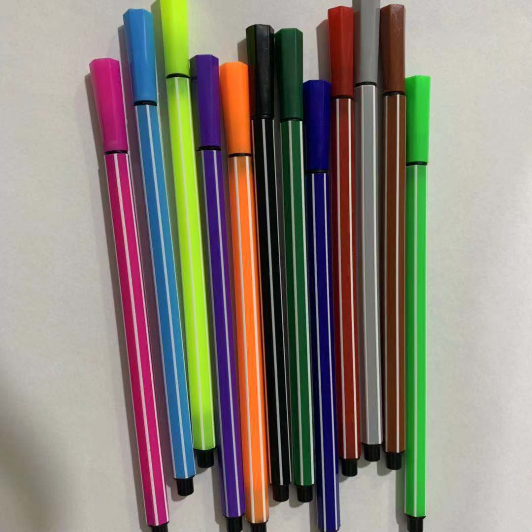 Factory Direct washable watercolor pen 12/18/24/36 color Children DIY painting graffiti color pen brush