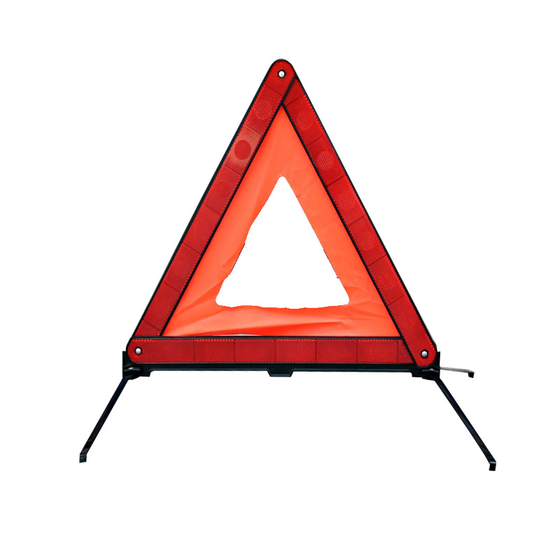 Car tripod warning sign car reflective tripod parking safety emergency warning light folding warning sign