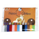 A pack of 12 color * S code 10*230mm