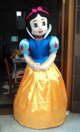 Aisha Cartoon Doll Costume Anna Princess Xuebao Doll Prop Costume Cartoon Doll Costume