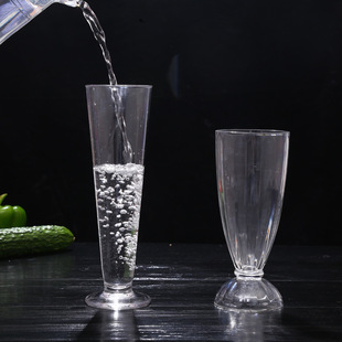 Manufacturers supply acrylic beverage cups transparent plastic cups thickened Anti-fall bubble tea cups wholesale supply