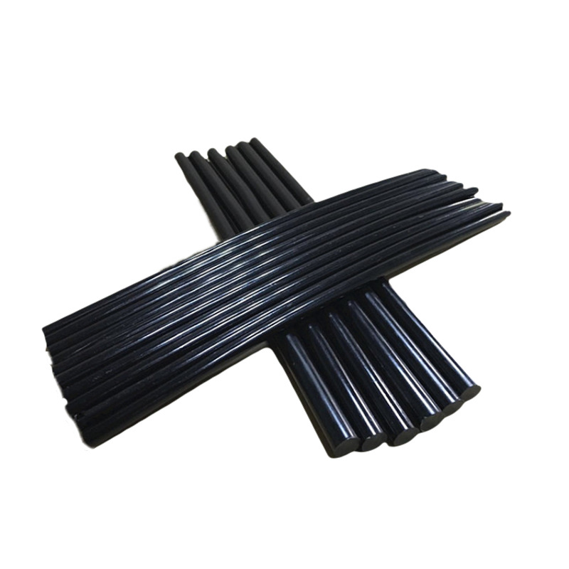 Weihexin factory direct supply 7mm/11mm Black hot melt glue stick Black hot melt glue strip black glue stick