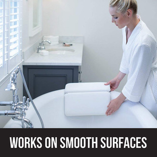 PU foam sponge bathtub pillow bathtub bath headrest with suction cup bathtub pillow bath pillow