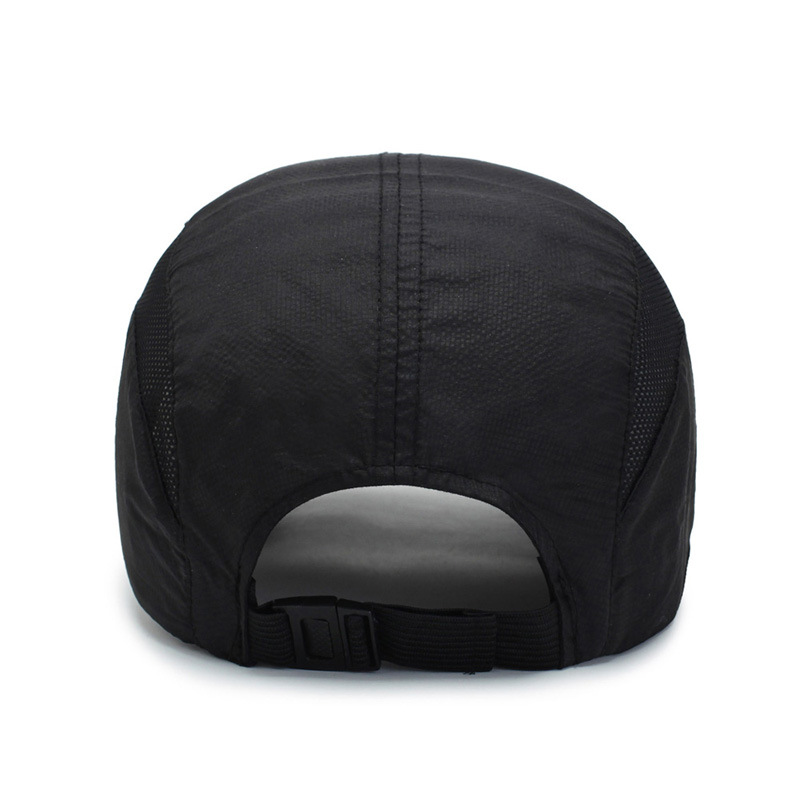 Outdoor men's mountaineering cap three-fold baseball cap foldable mesh cap Korean running Sports men's and women's quick-drying hat