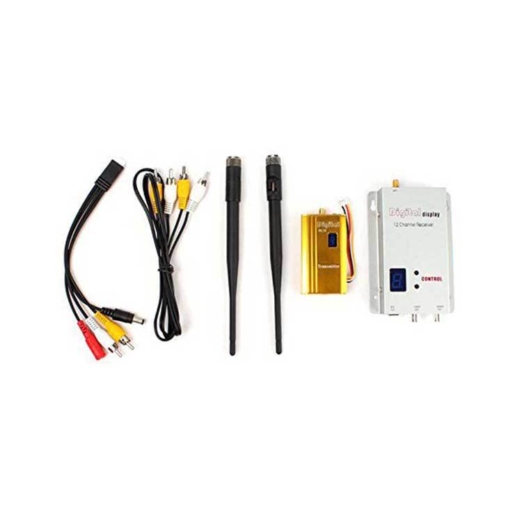 1.2g1.5w wireless audio and video transmitter wireless audio and video transceiver wireless voice transmission